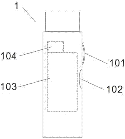 Manipulation device of detector of subjective vision vertical line and subjective vision horizontal line