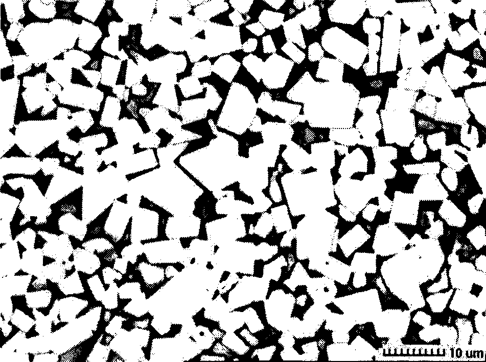 Preparation method of carbide-Co/Ni composite powder and hard alloy