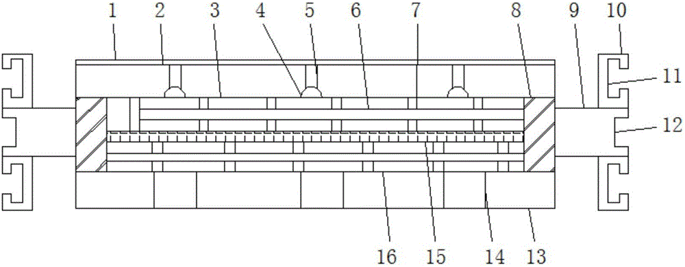 Improved gantry truss support plate device