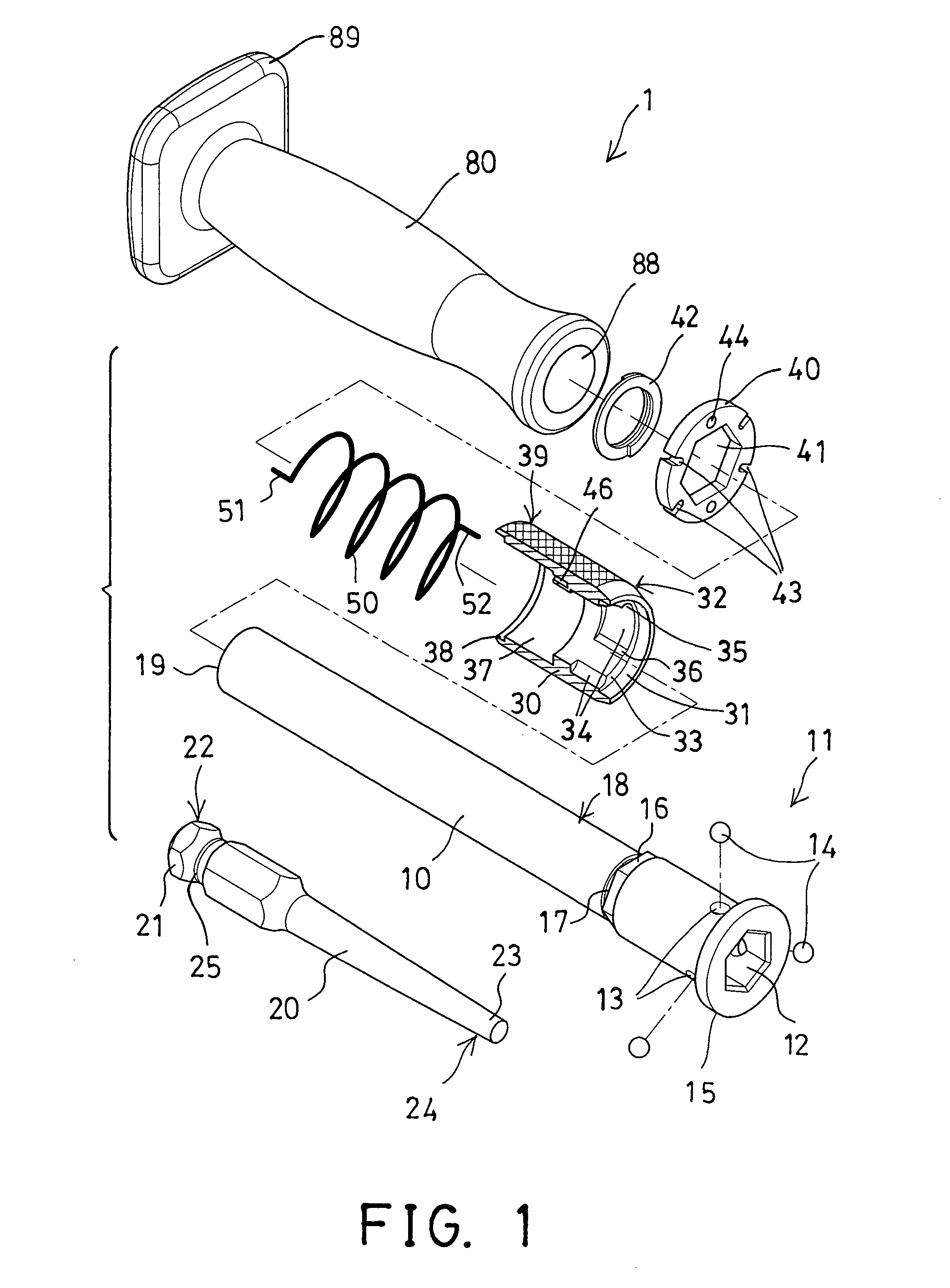 Tool having clamping chuck