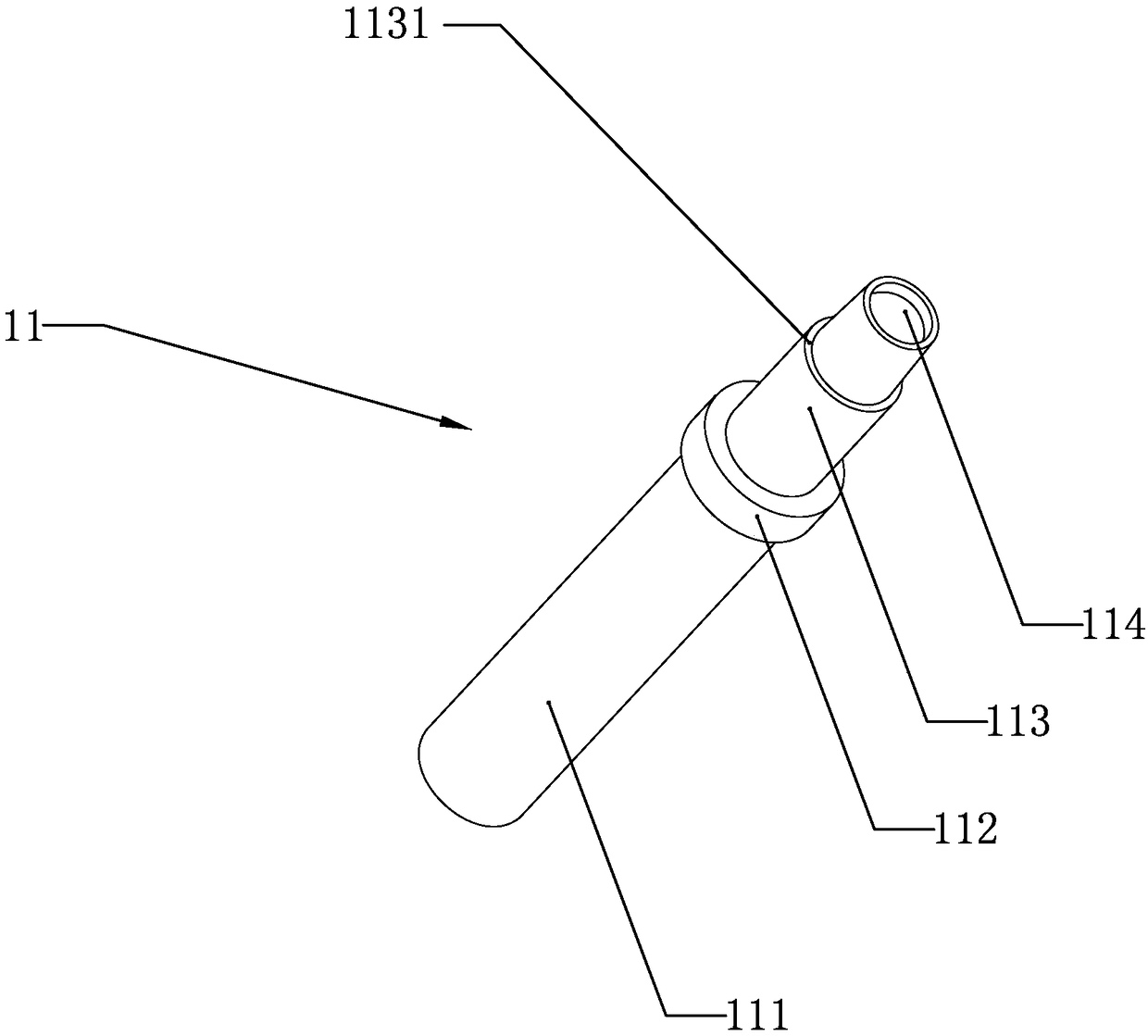 Spring seat sleeve loading mechanism of pencil core combination machine for mechanical pencils