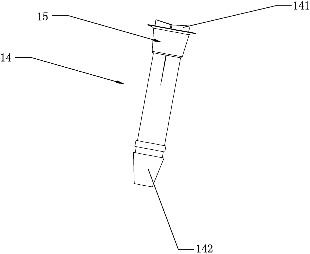 Spring seat sleeve loading mechanism of pencil core combination machine for mechanical pencils