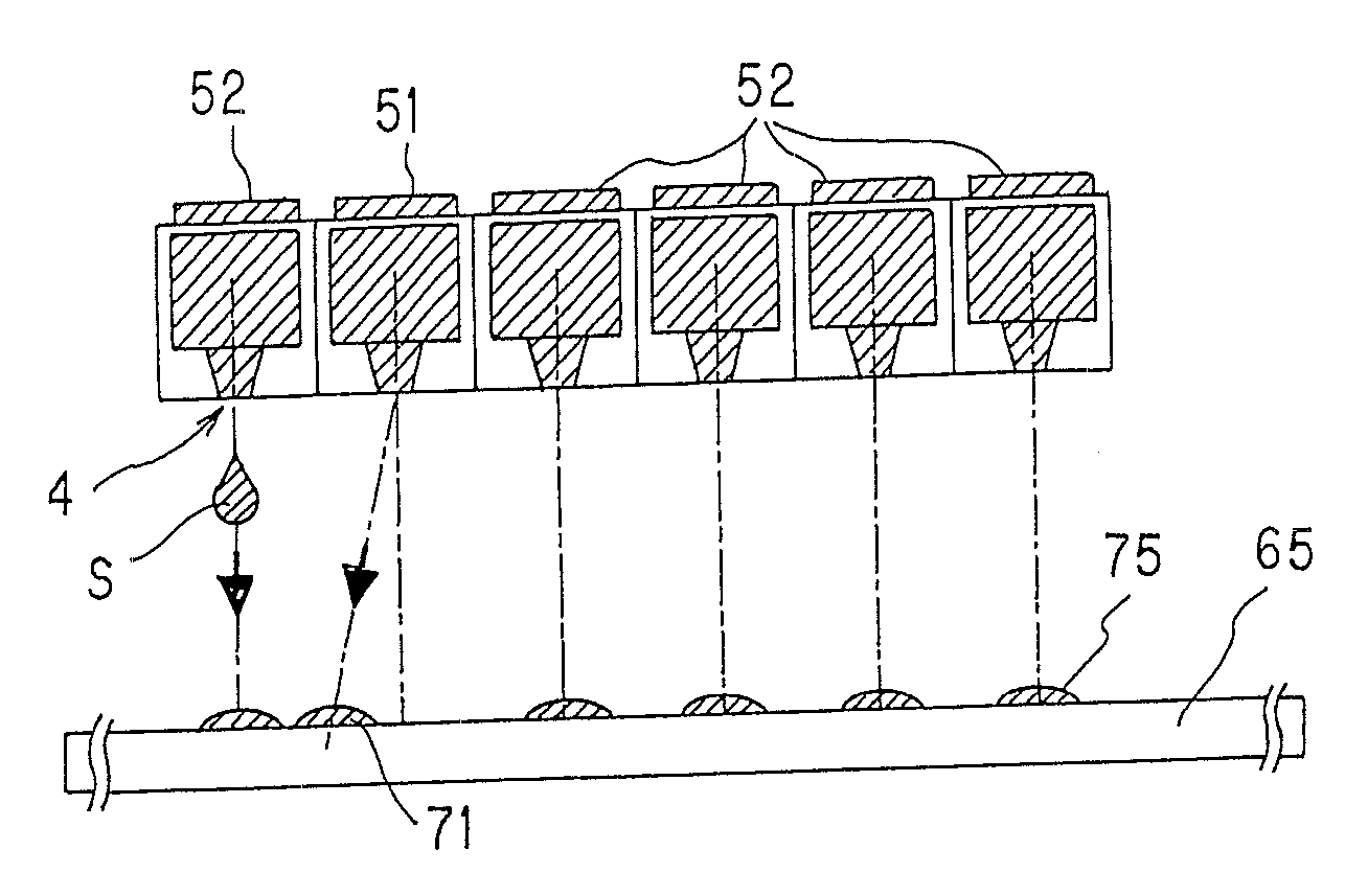 Method of producing microarray