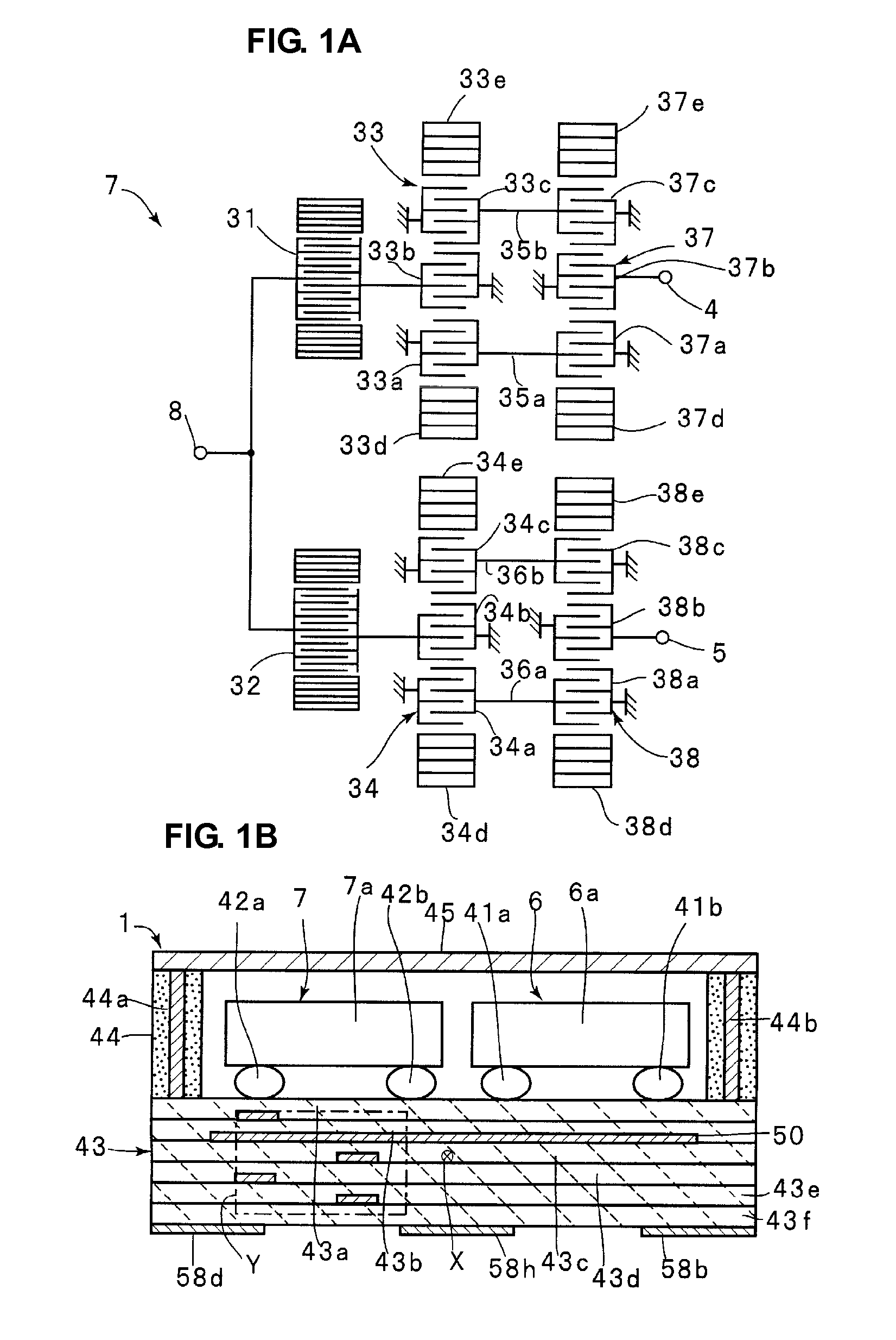 Elastic wave duplexer