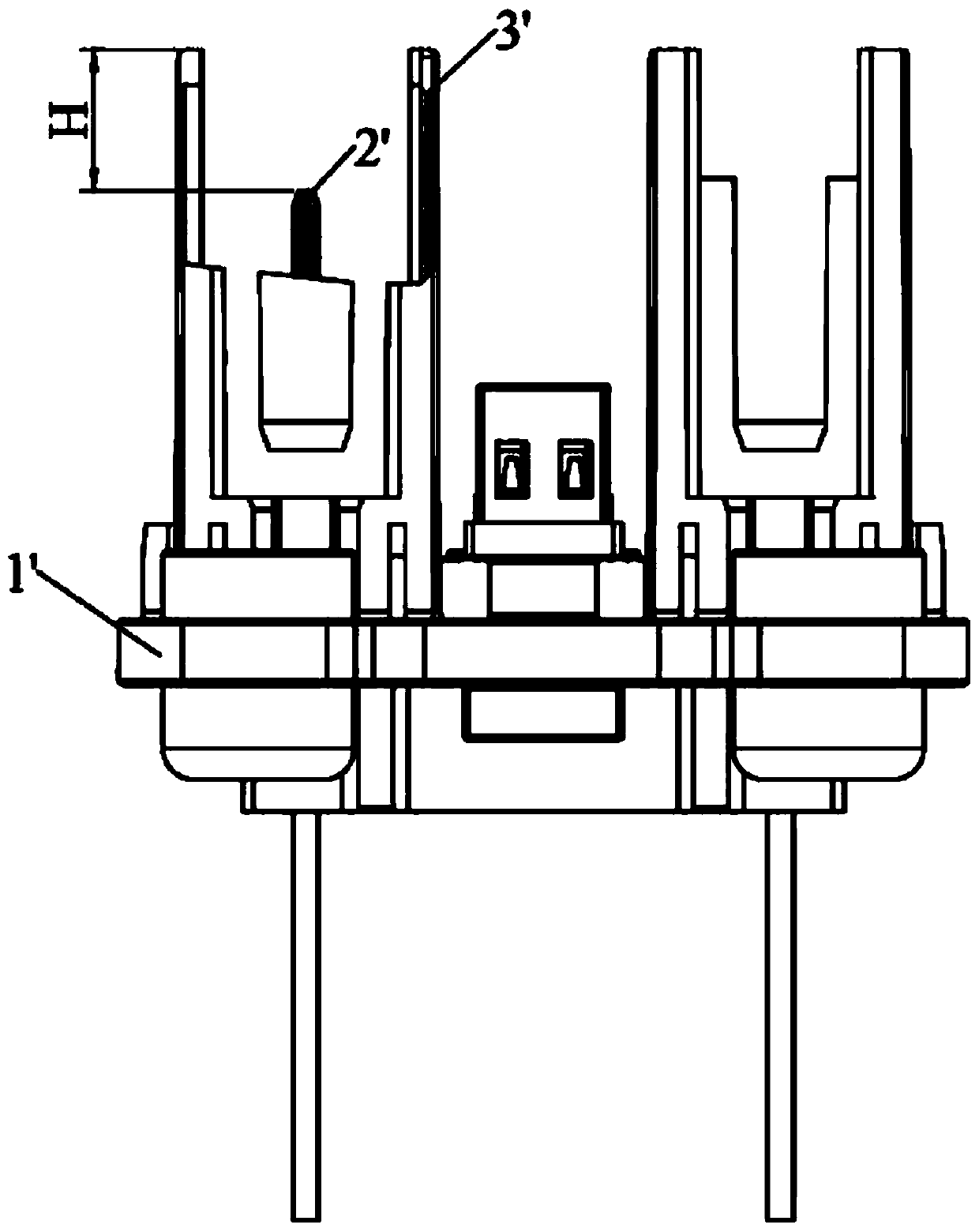 a high voltage connector