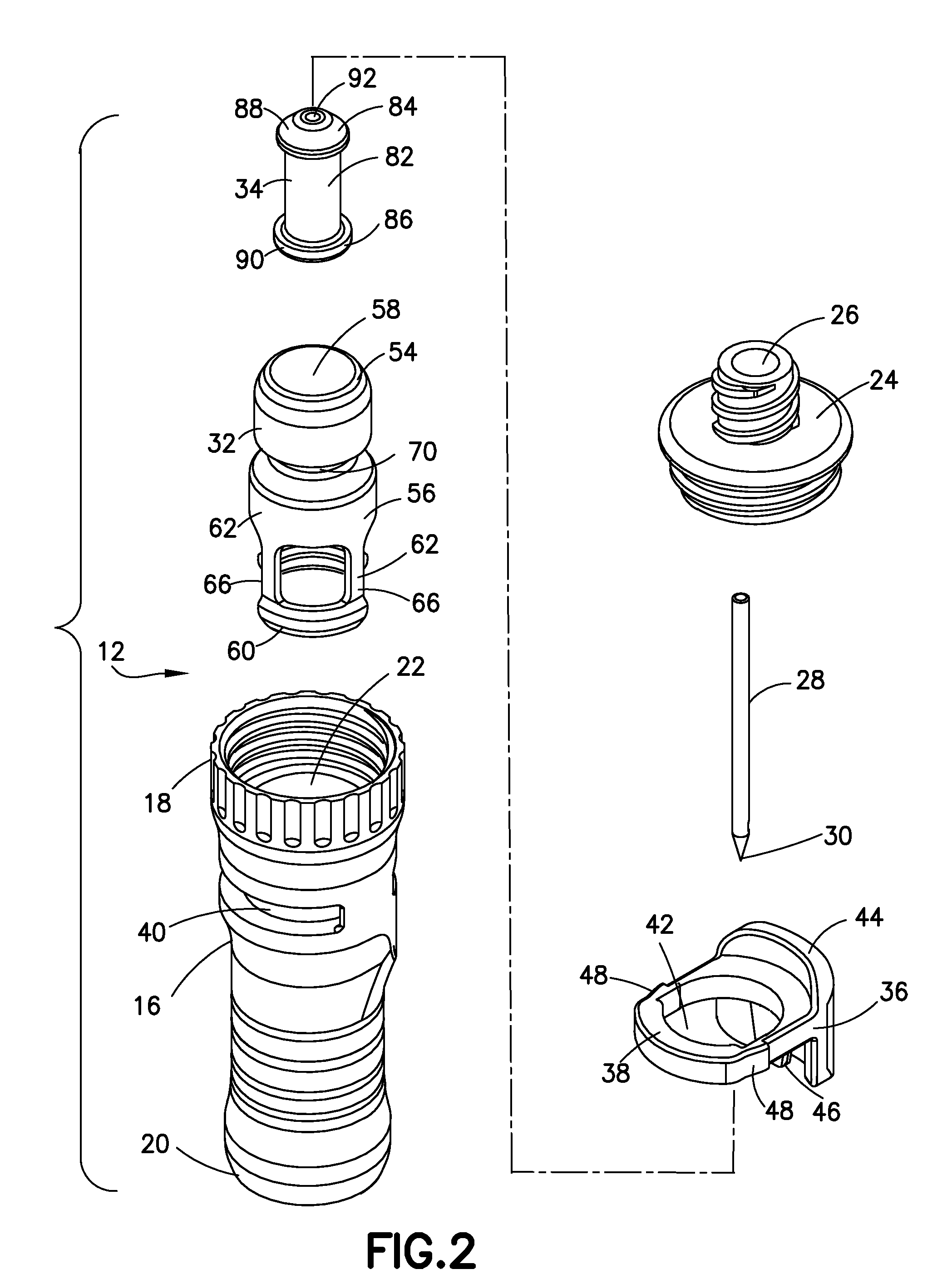 System for Closed Transfer of Fluids