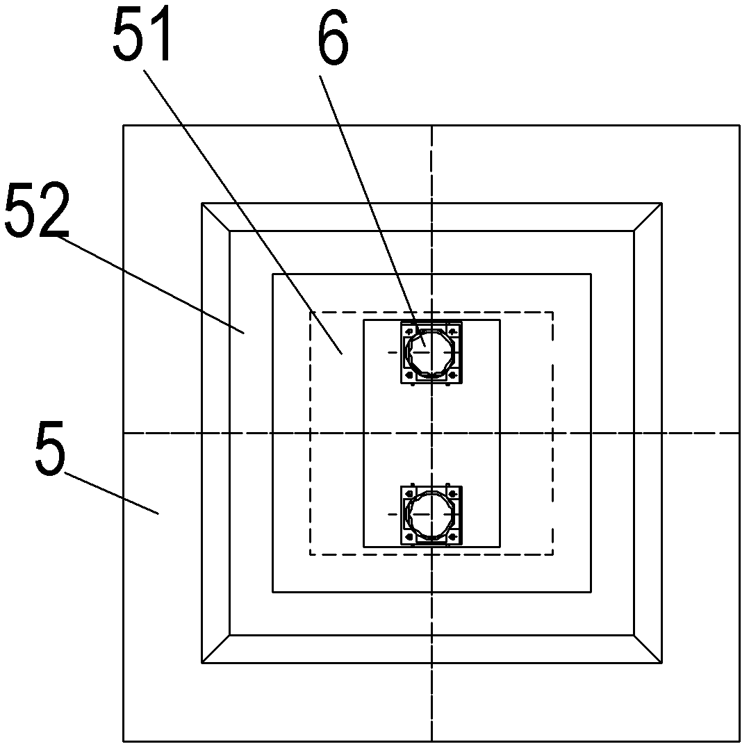 Structure capable of realizing large-span V-shaped pier continuous rigid frame bridge and construction process thereof