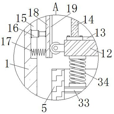 Combined double-layer switch cabinet and combination method thereof