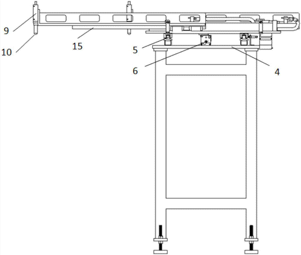 Automatic CNC loading and unloading device as well as loading and unloading method