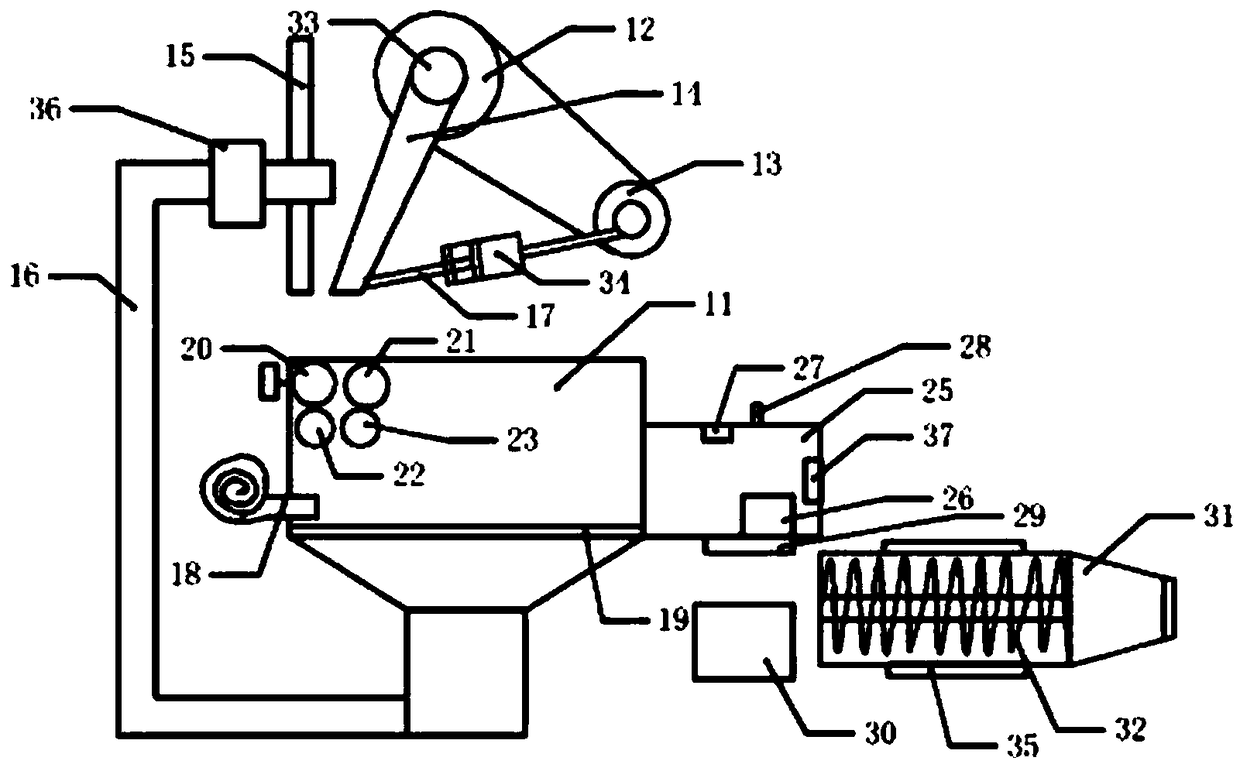 A sludge recovery device