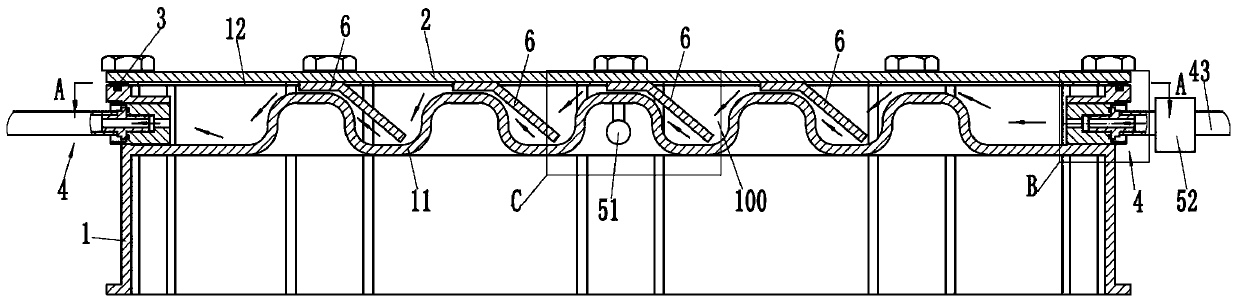 A cylinder head cover with cooling function