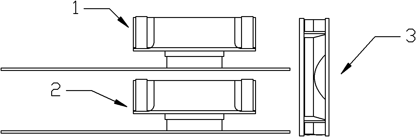 Heat tube heat radiator