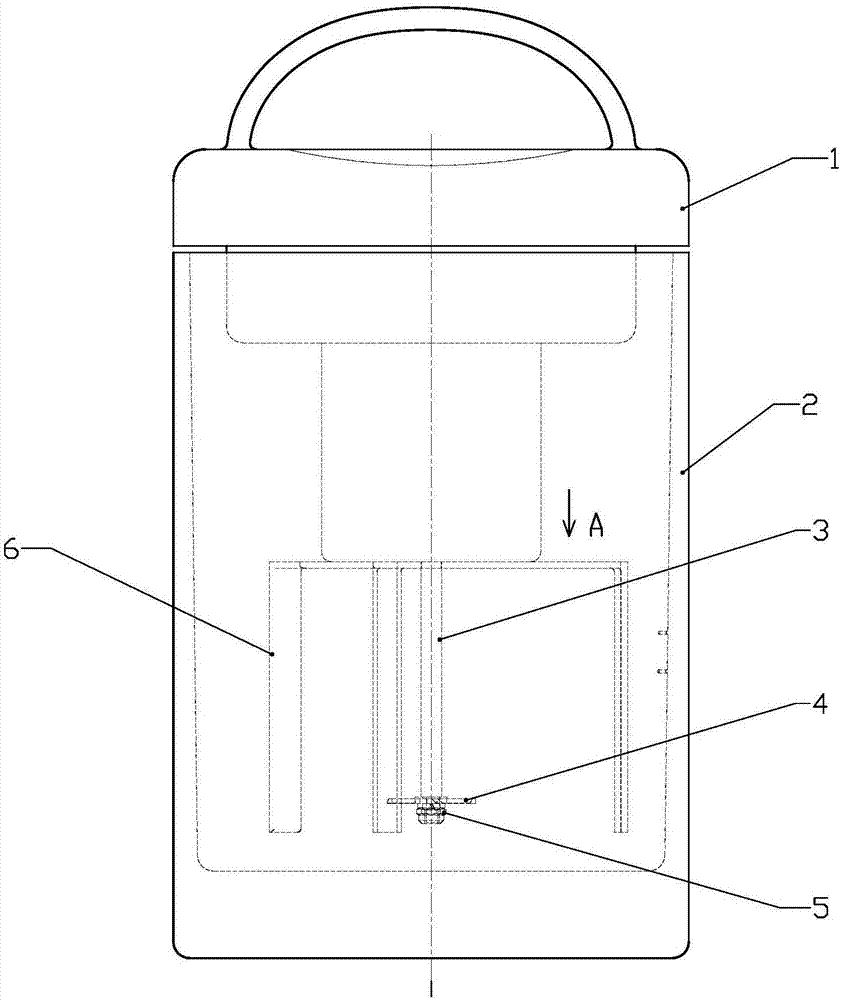 Turbulent soybean milk machine