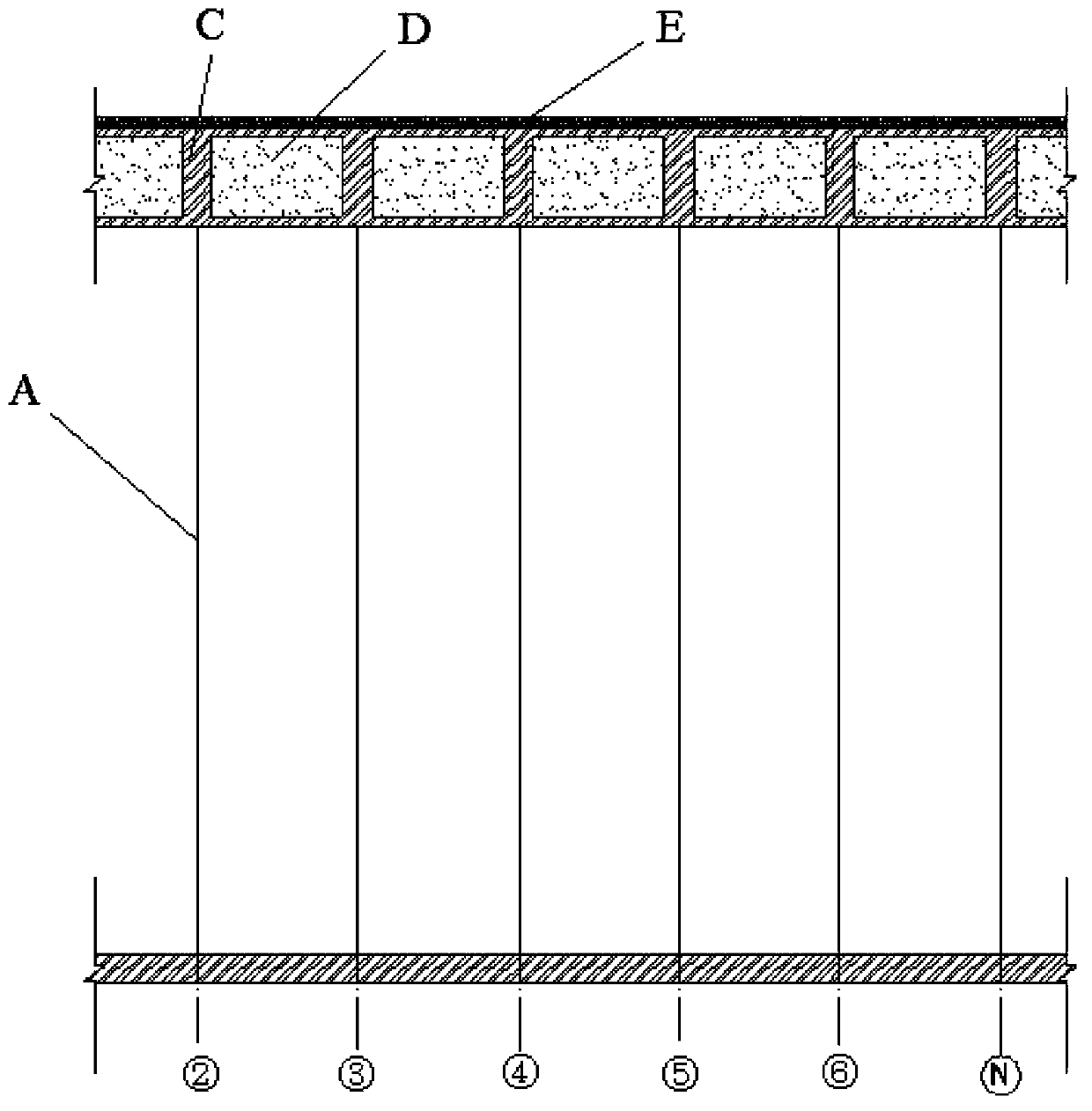 Active daylighting and solidified soil independent heat storage rear wall sunlight greenhouse