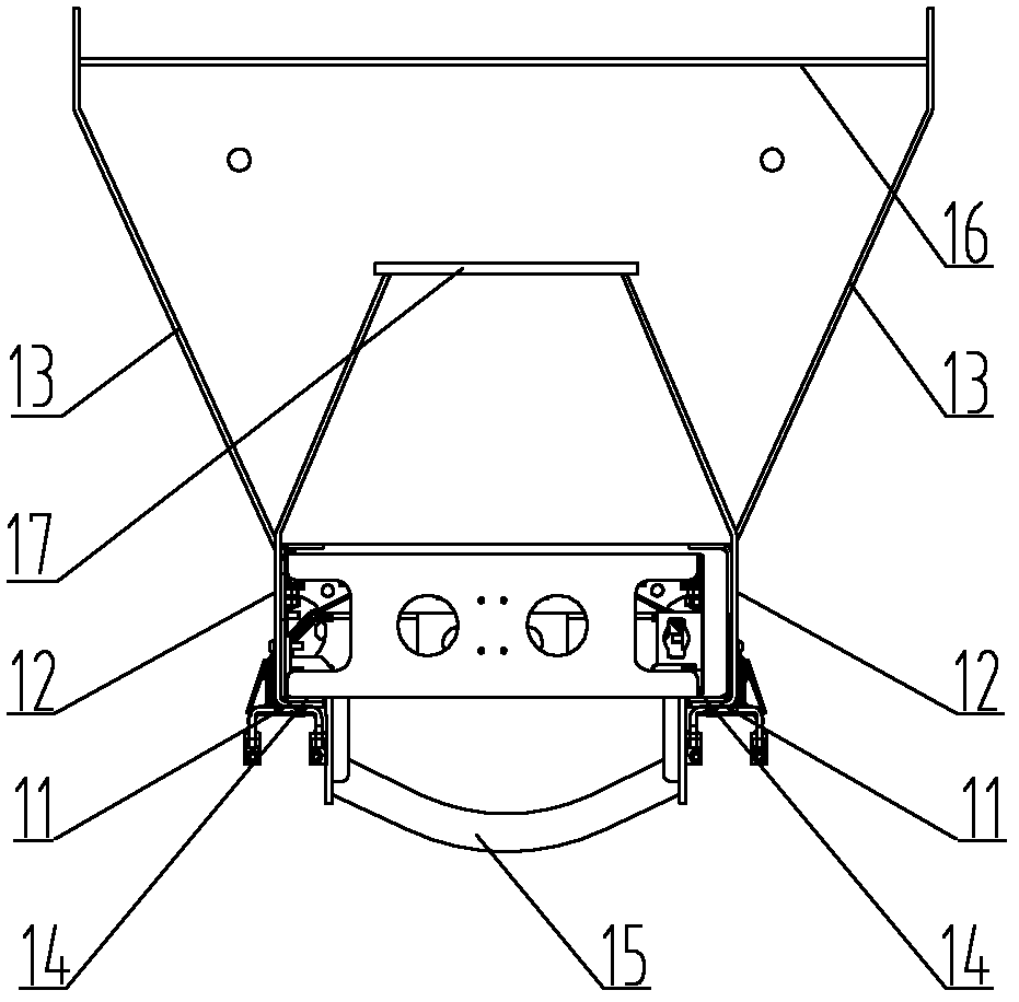 Agitator truck and frame thereof