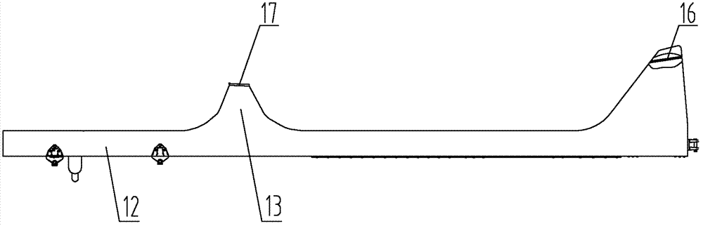 Agitator truck and frame thereof