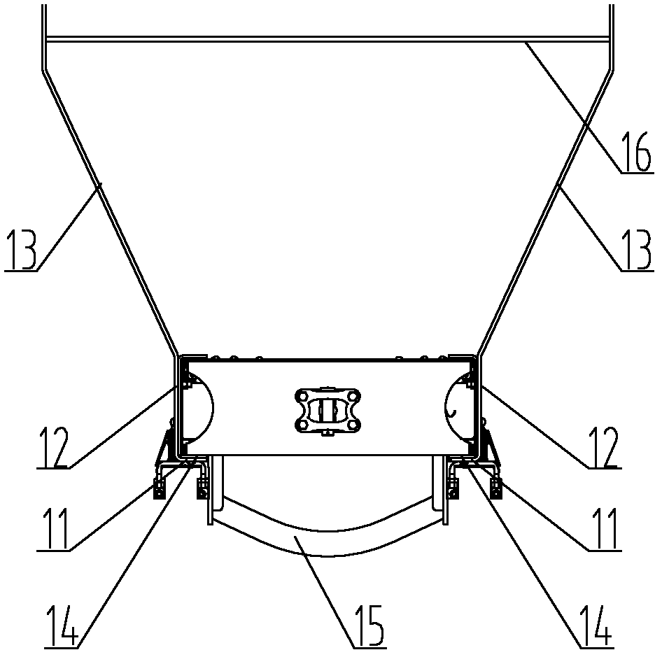 Agitator truck and frame thereof