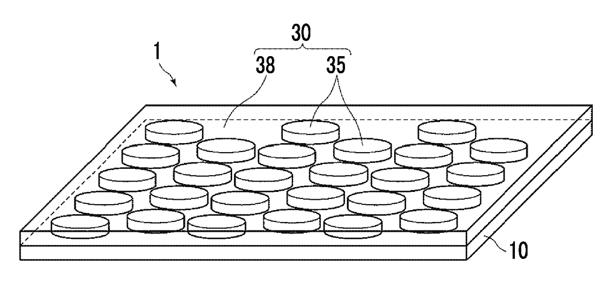 Phosphor-containing film and backlight unit