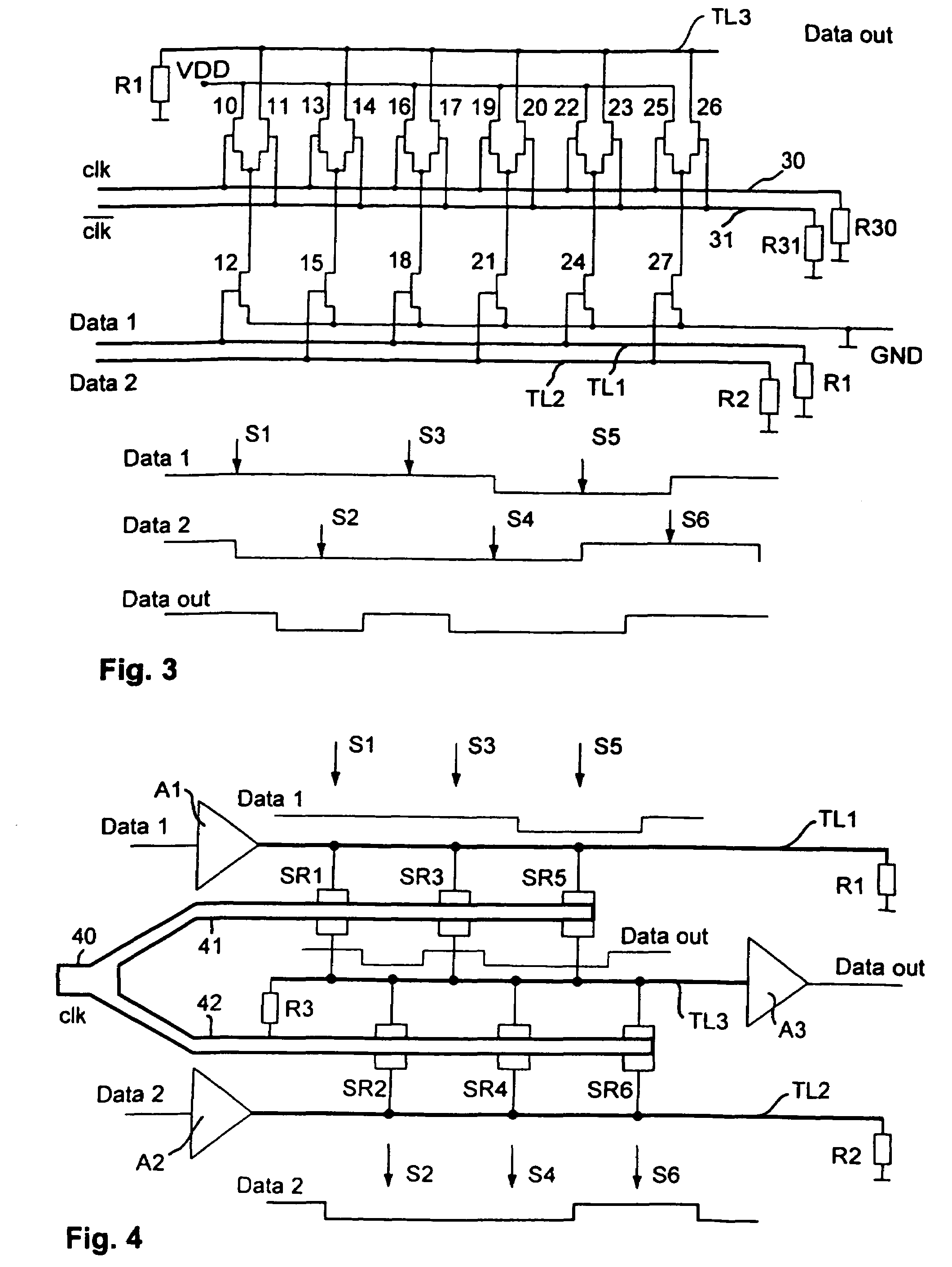 Multiplexer and demultiplexer