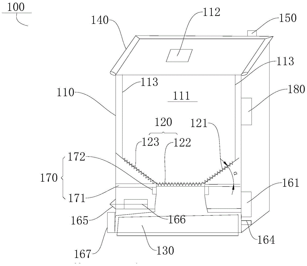 A garbage incinerator with an energy conversion device