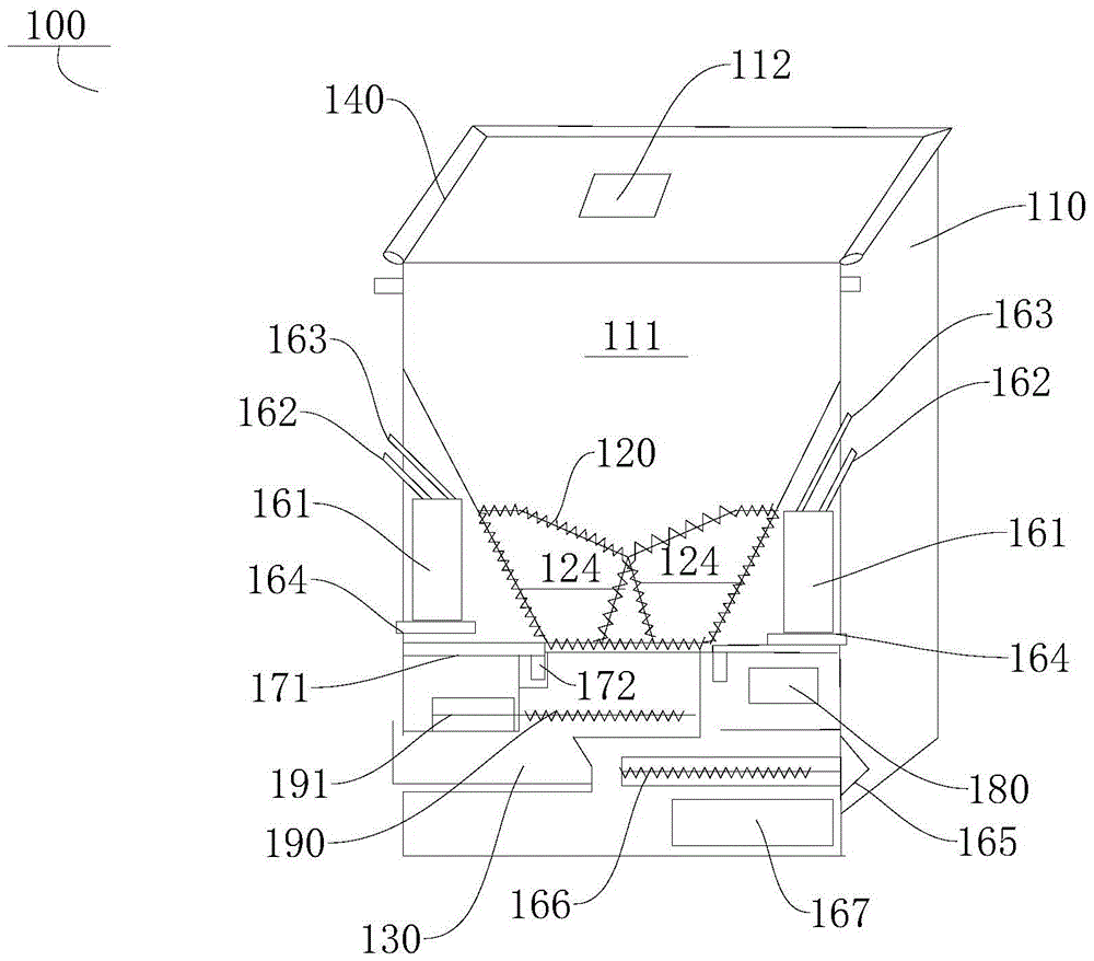 A garbage incinerator with an energy conversion device