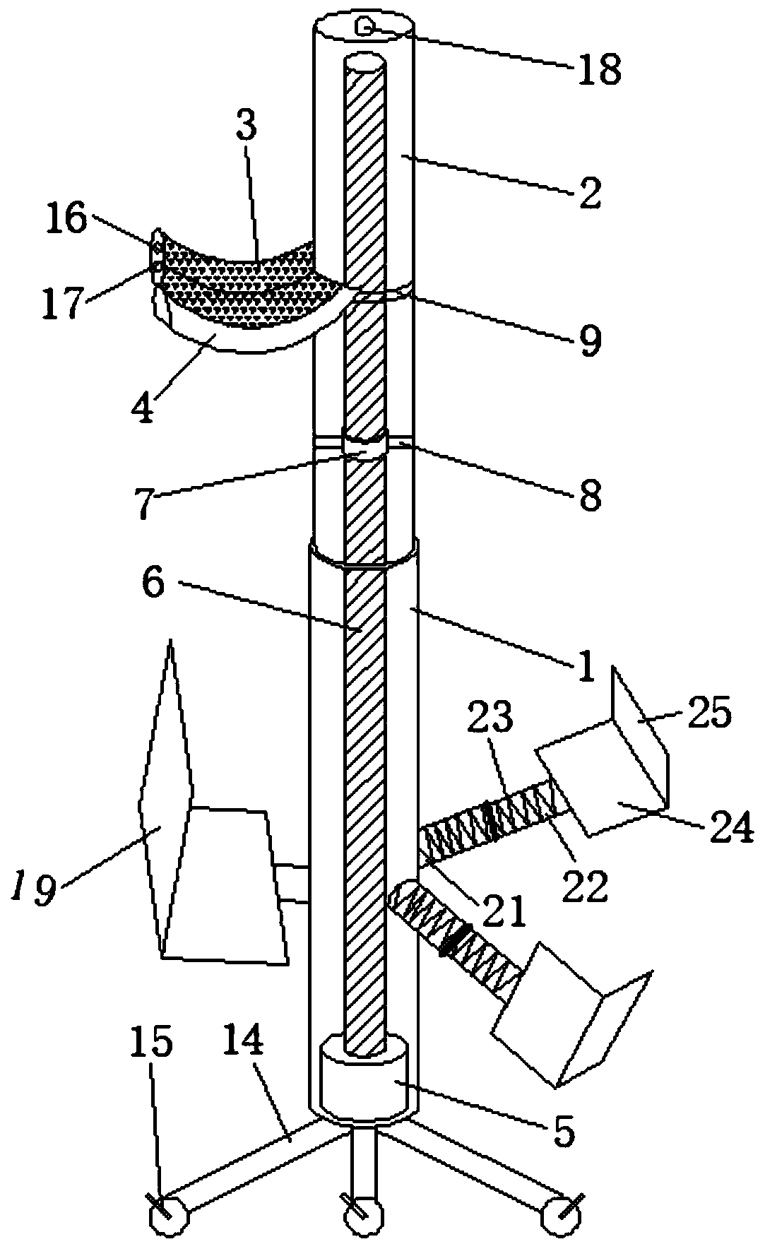 Auxiliary training device for patients with rheumatoid arthritis