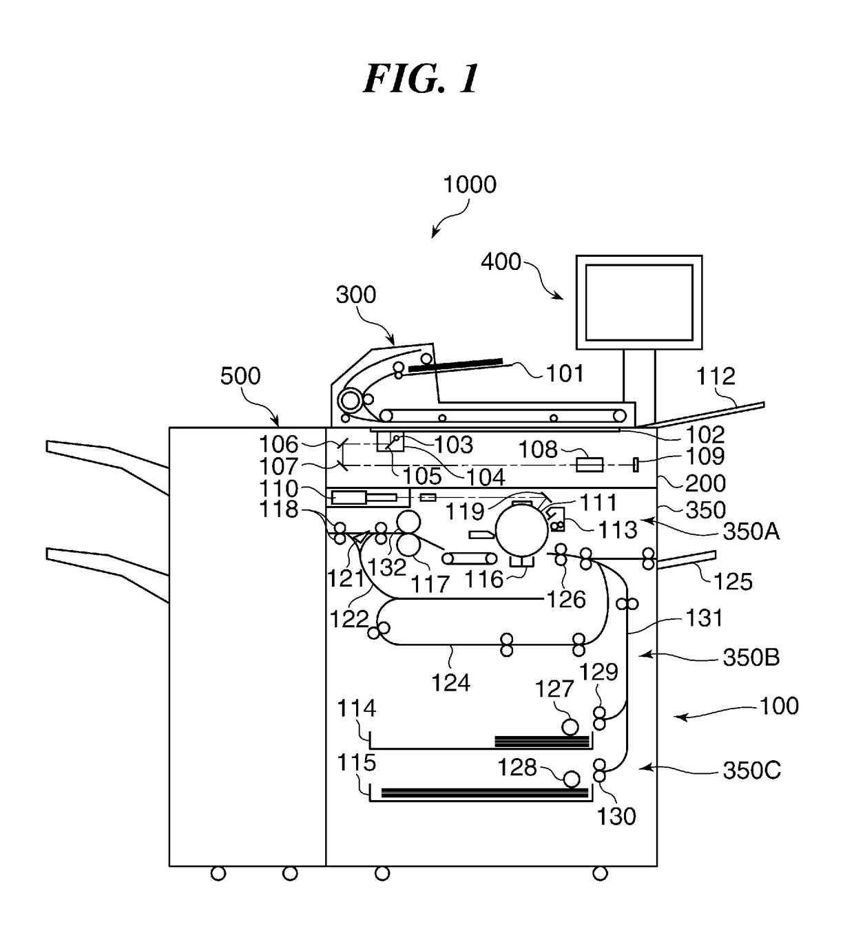 Sheet processing apparatus including stacking tray on which sheets are stacked, and image forming system