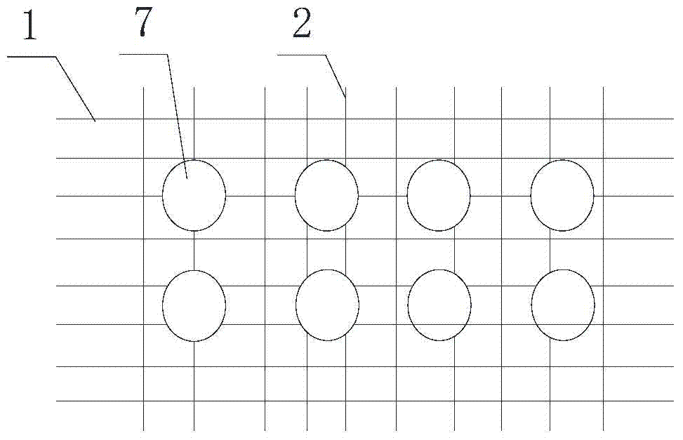 Water-absorption permeable fabric