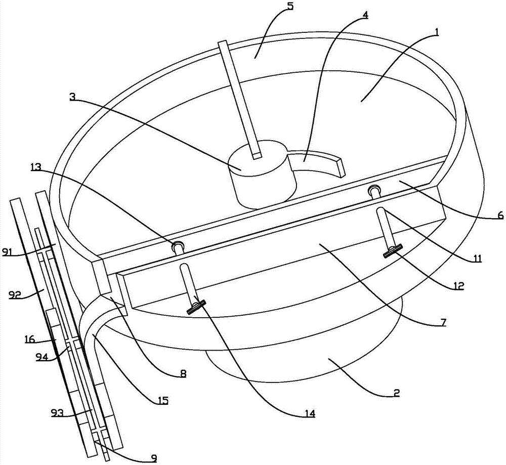 Bearing machining feeding and conveying device capable of being adjusted