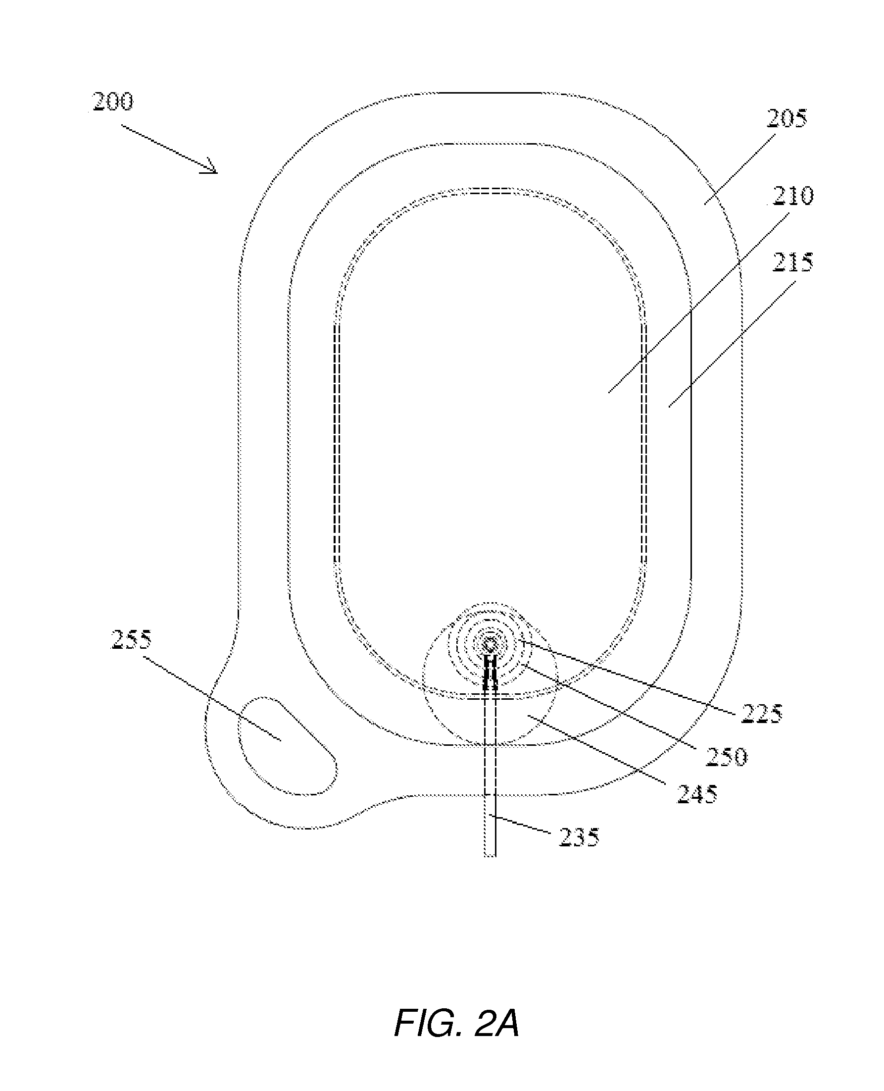 Electrode construction for crevice corrosion protection