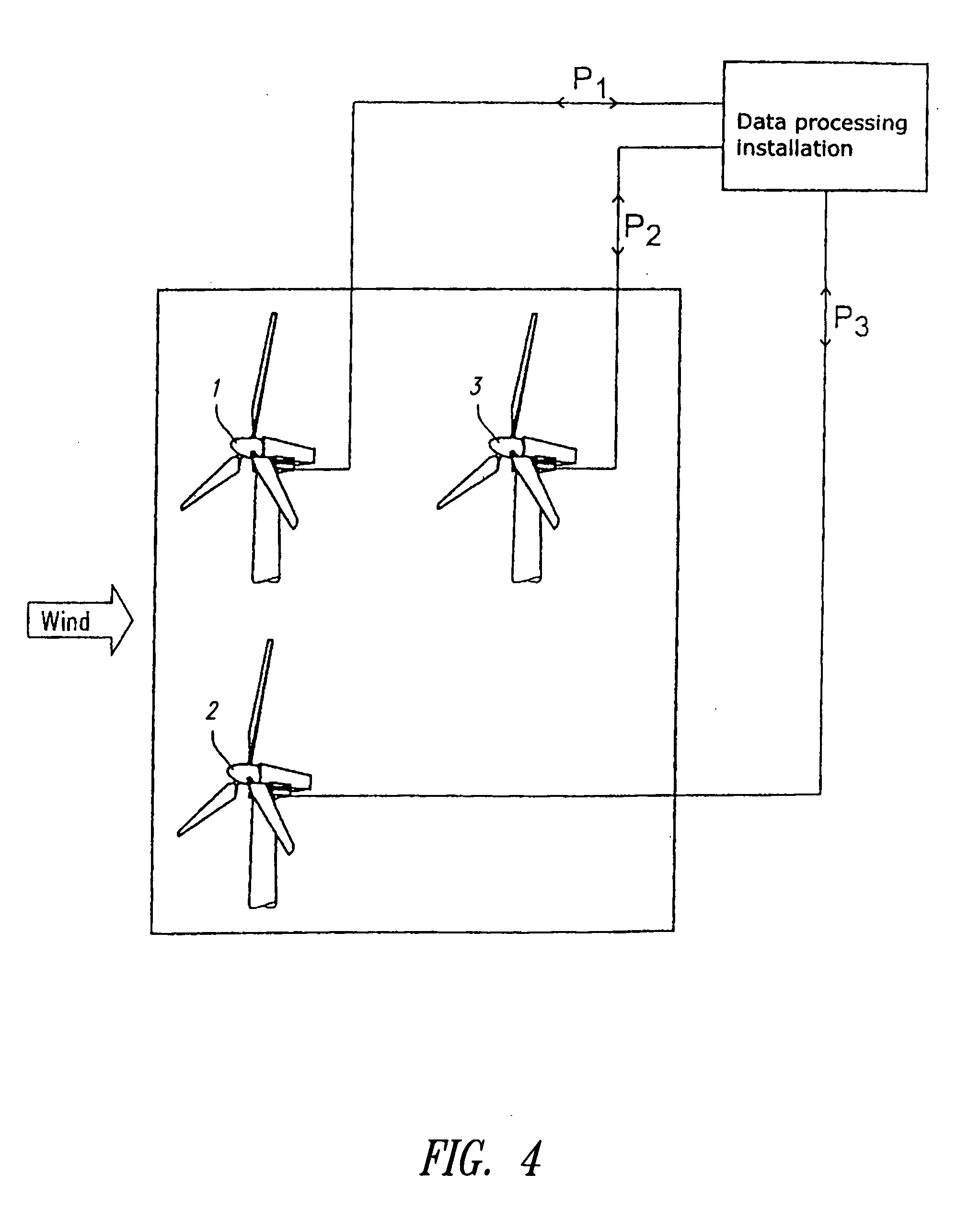 Method for operating a wind park