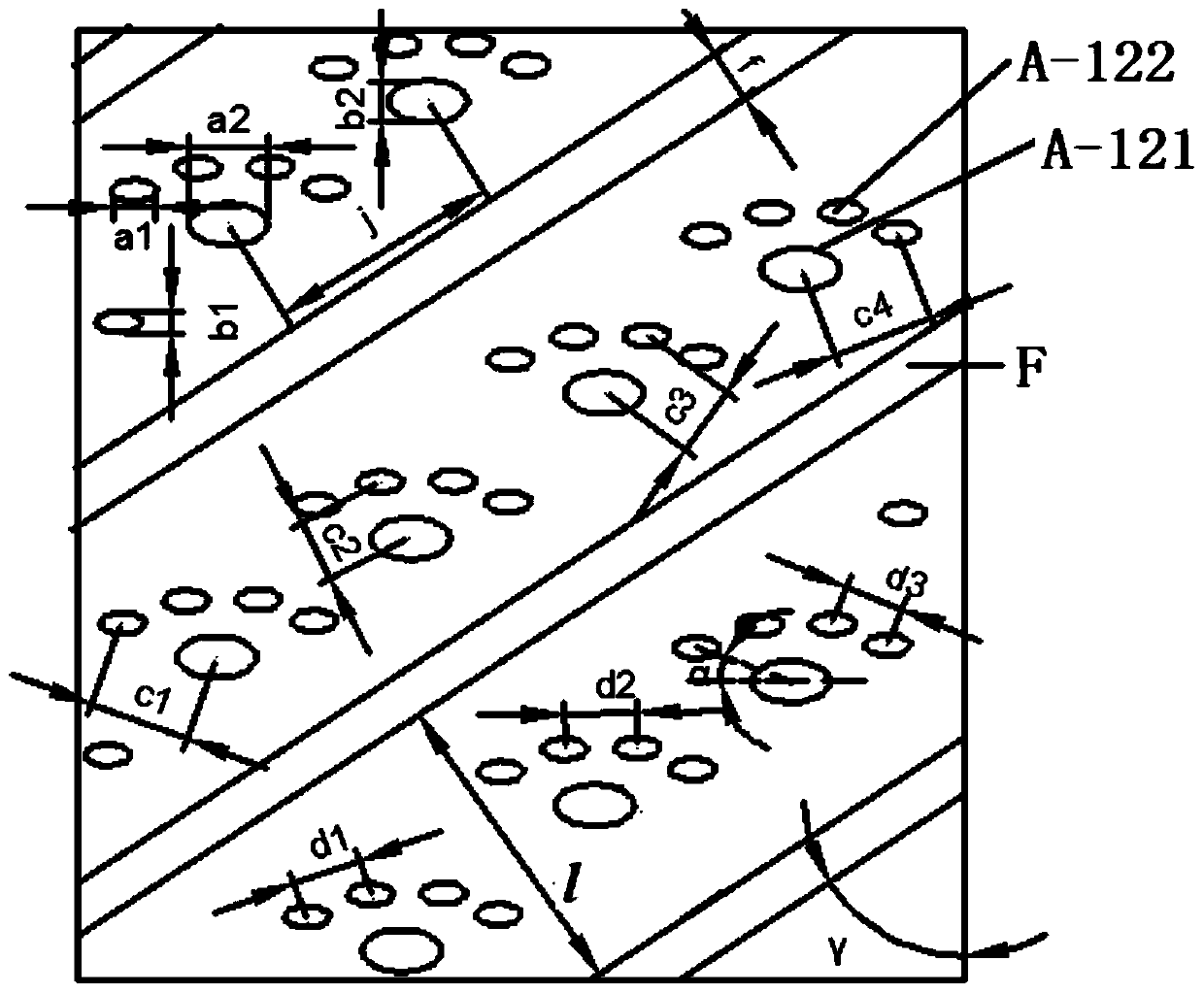 Novel tread rubber with pattern and preparation method thereof