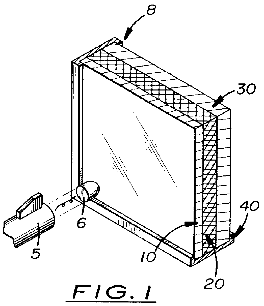 Single-use, bullet-proof shield