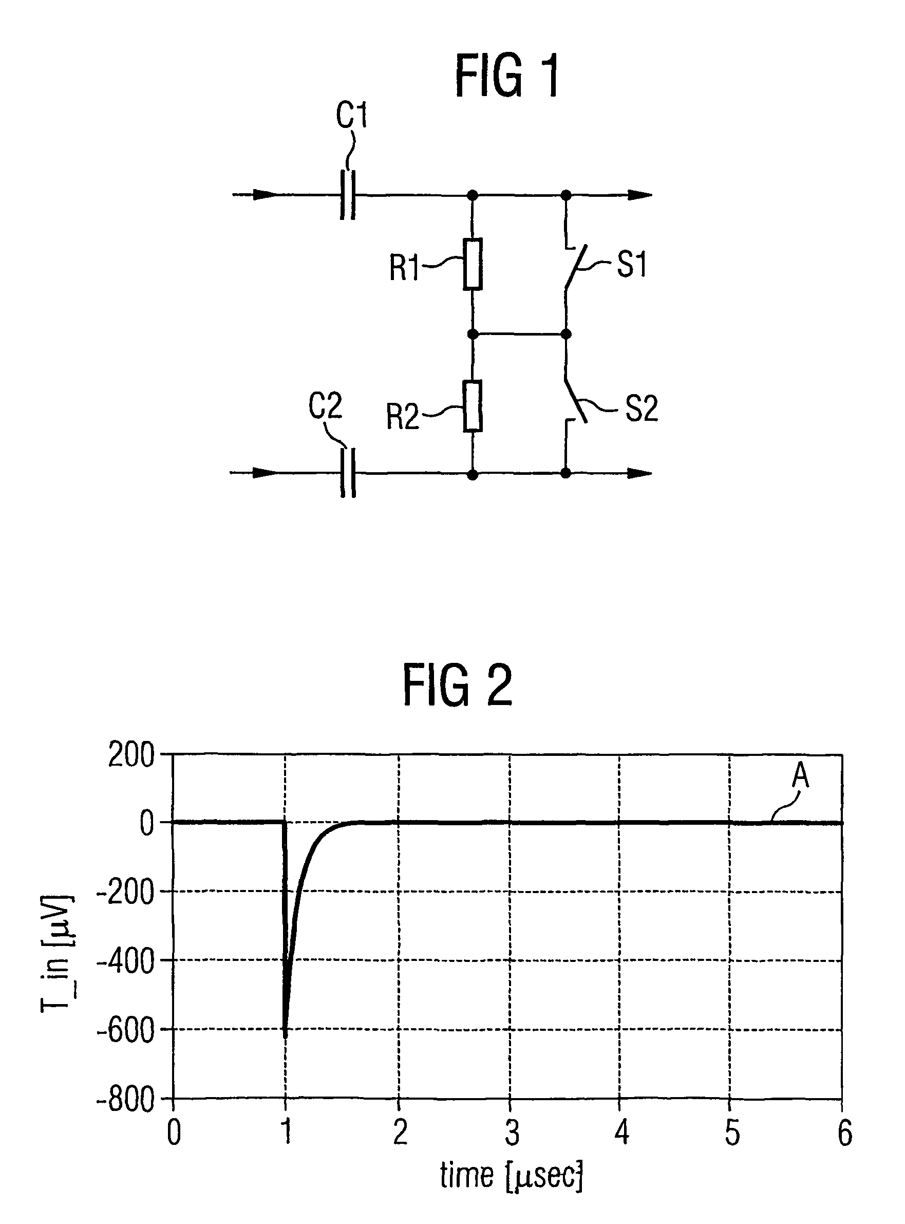 Receiver arrangement with AC coupling