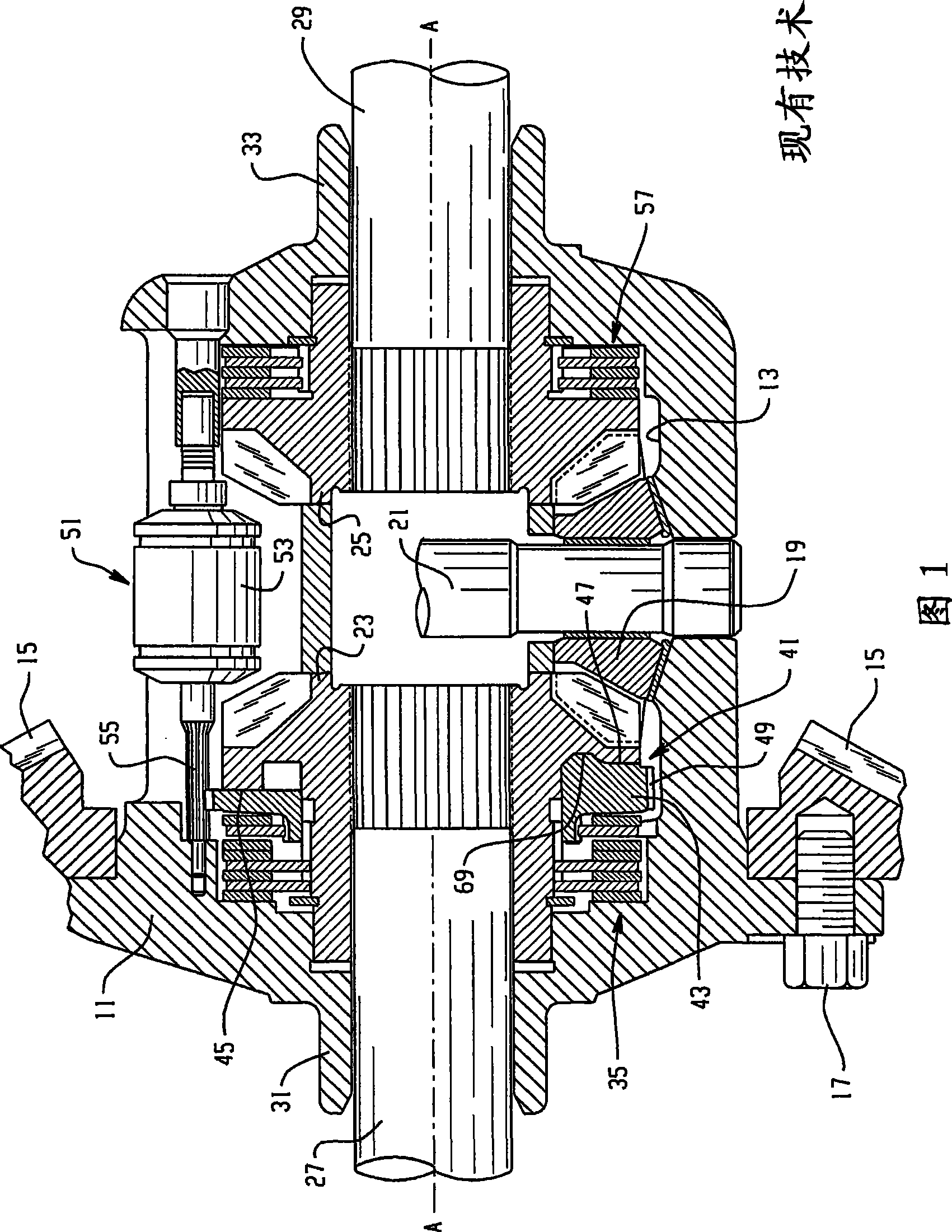 Mechanical locking differential lockout mechanism