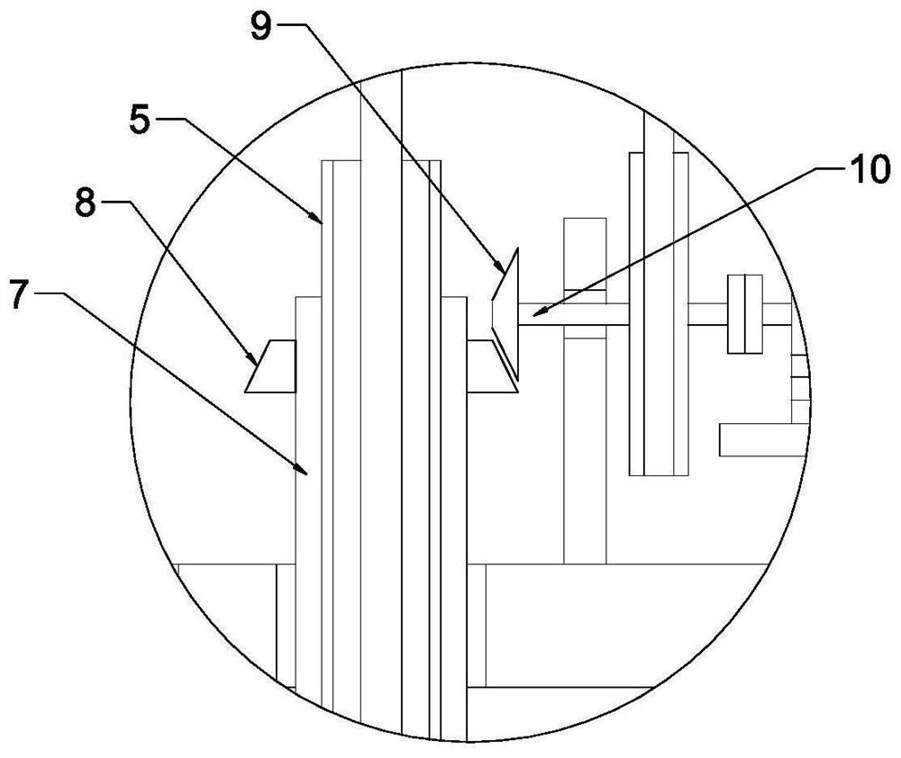 A rapid repair device for road and bridge pavement