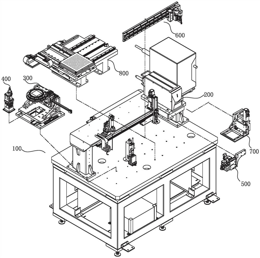 Printed board crystal supplementing and repairing device