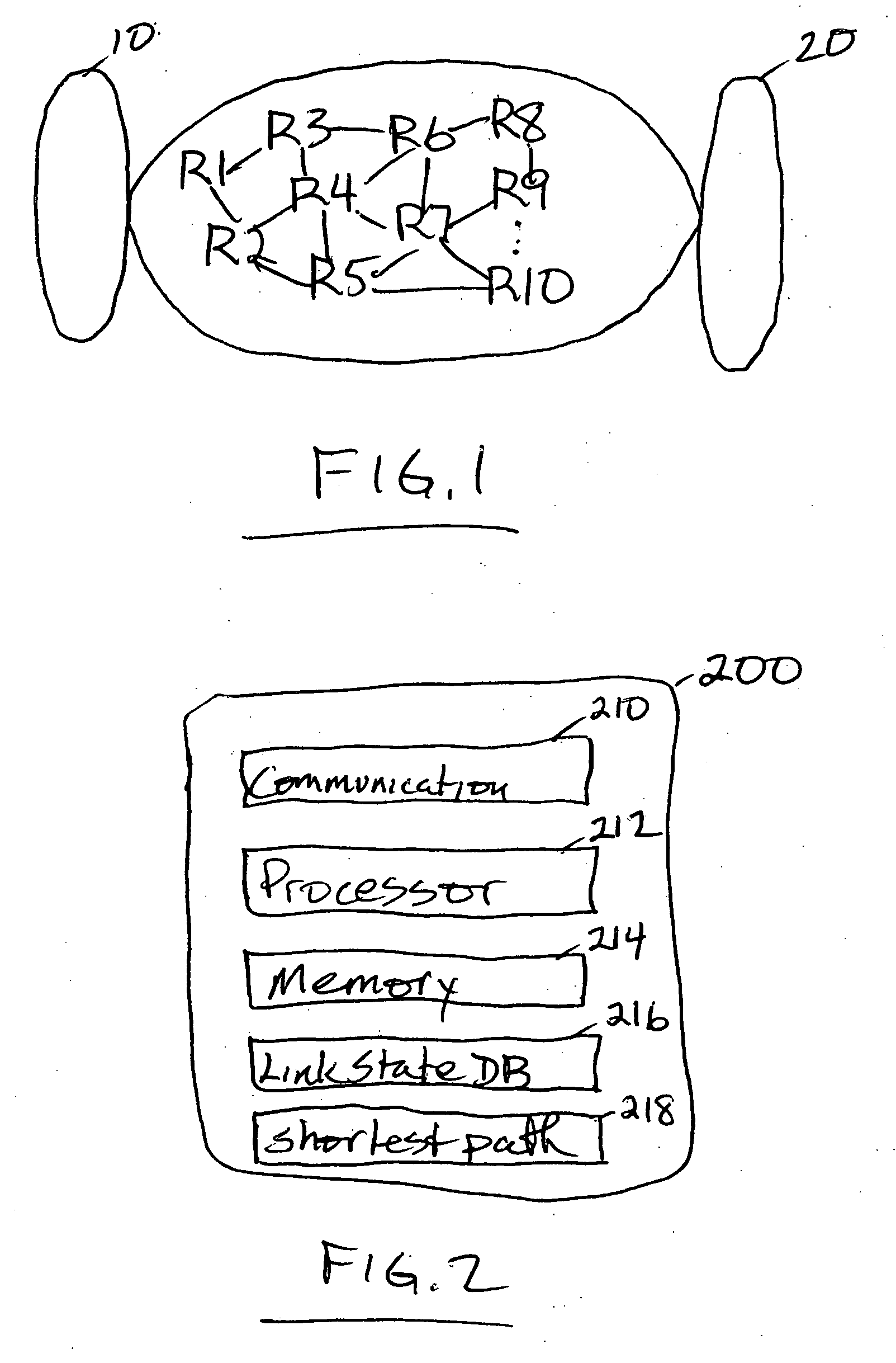 Method and apparatus to minimize database exchange in OSPF by using a SHA-1 digest value