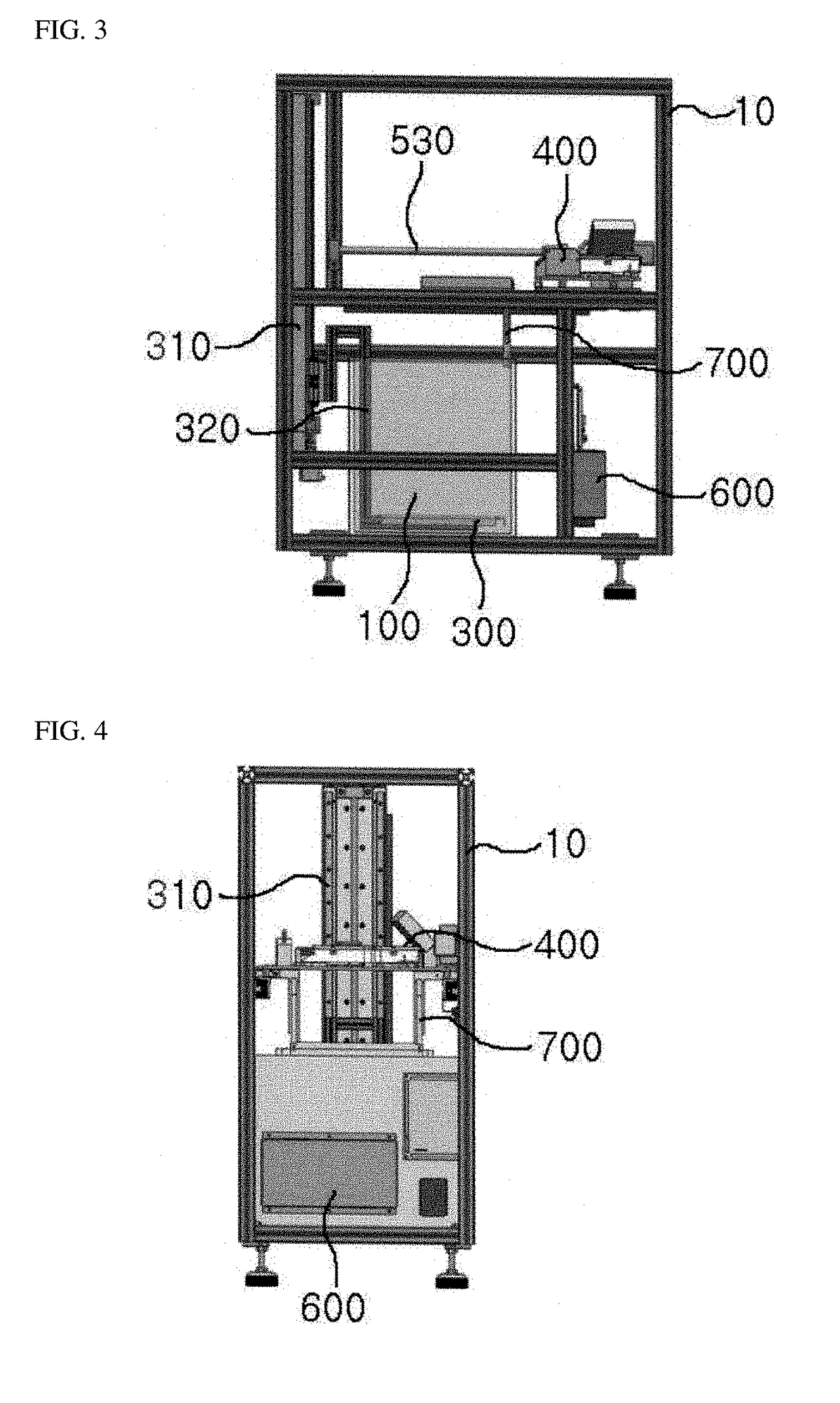 3D printer using linear laser source