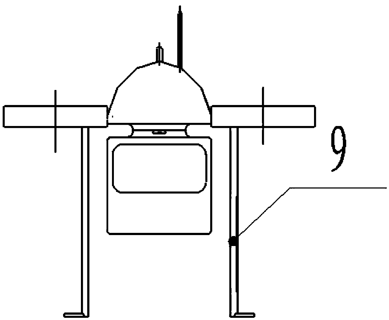 Multipurpose dual-module combined hybrid power unmanned aerial vehicle