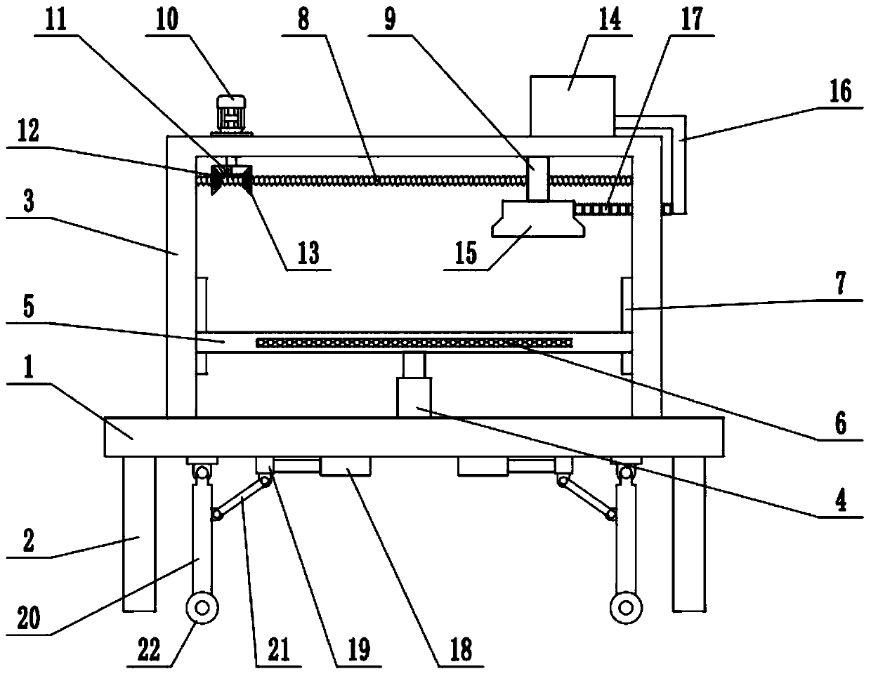 Rapid drying device for printed matter