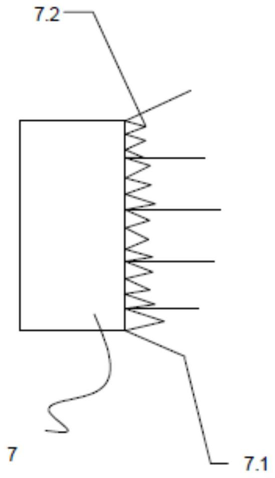 Wheat harvester capable of separating wheat ears from wheat straws and separating wheat kernels