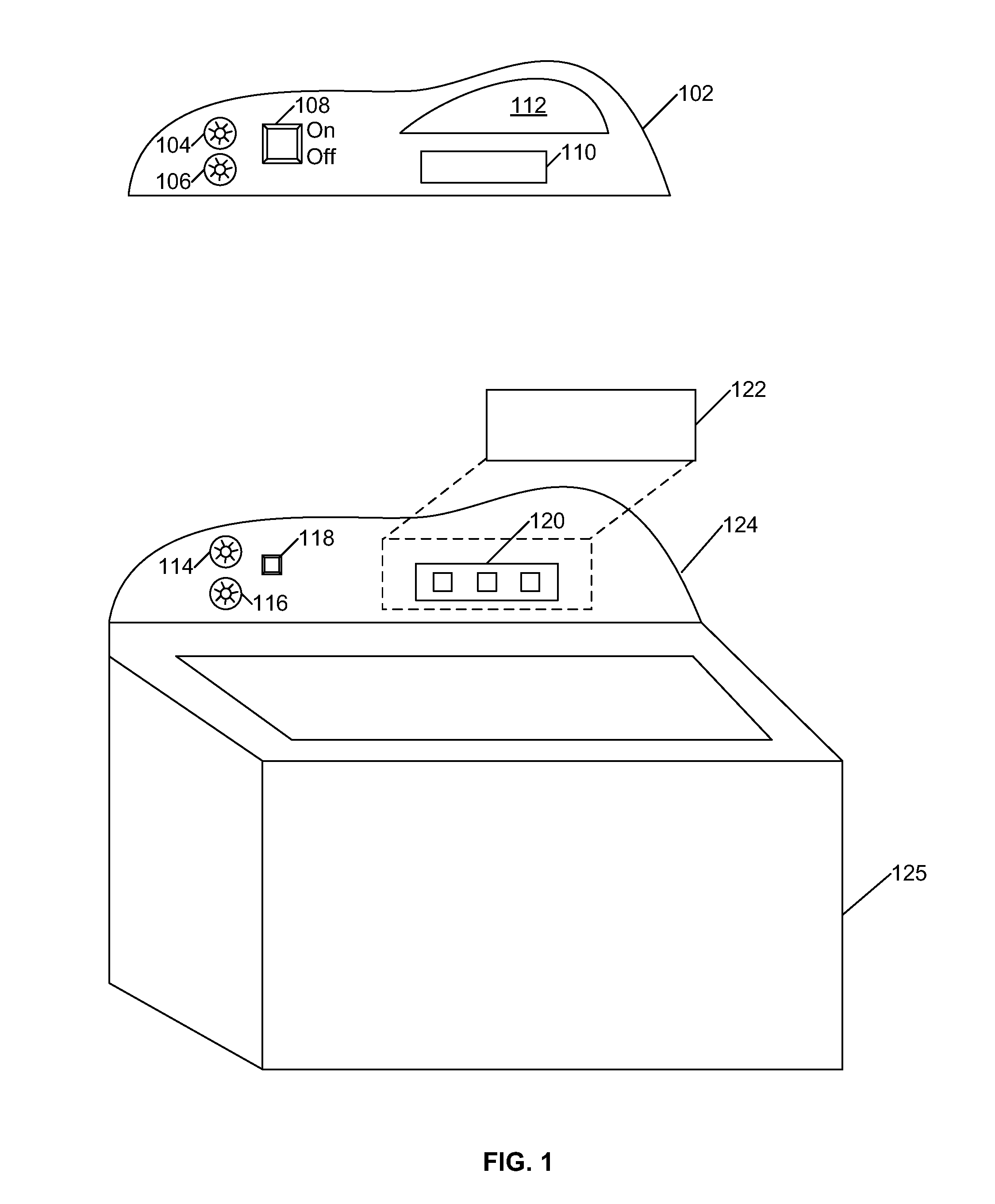 Injection molded control panel with in-molded decorated plastic film