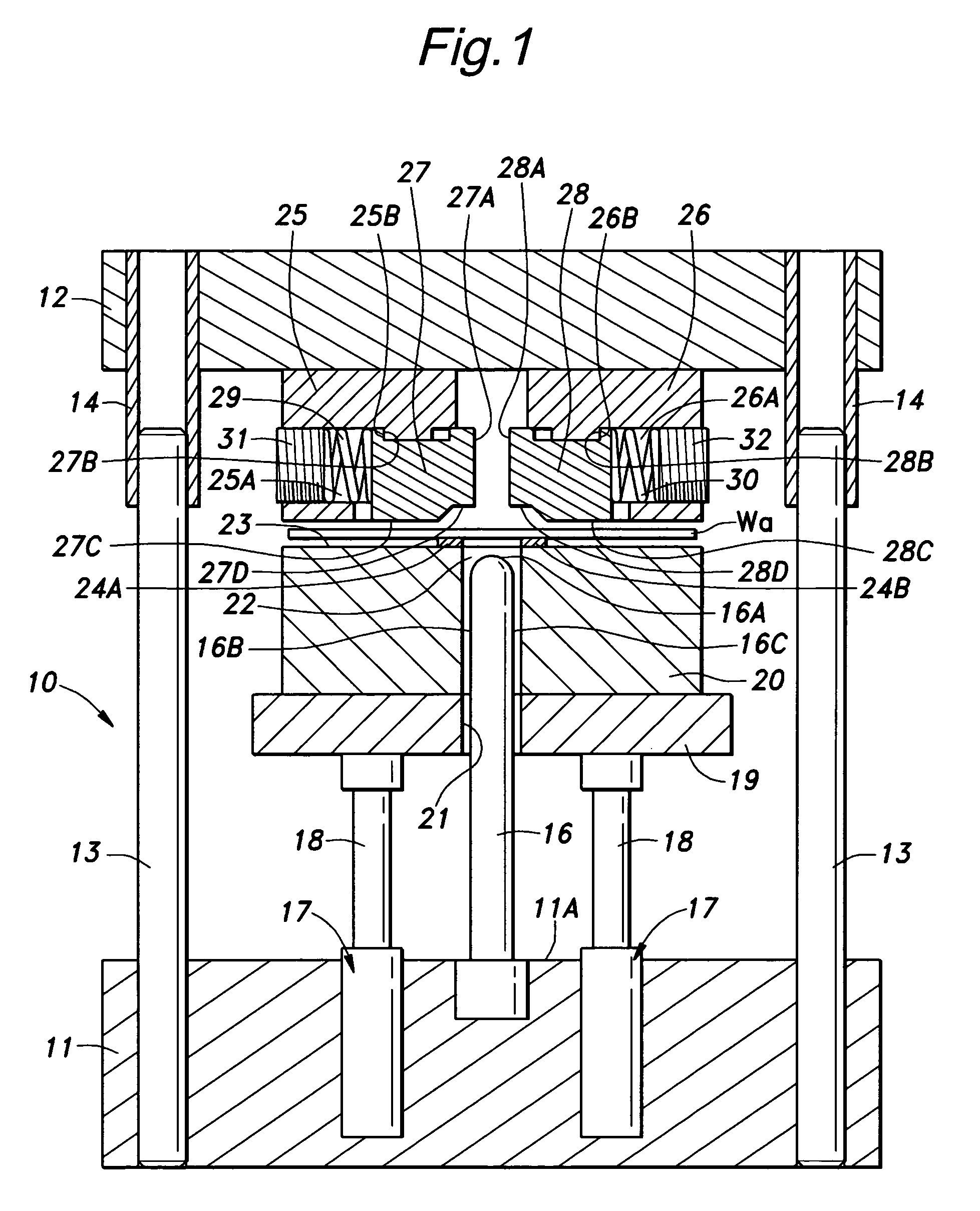 Method for manufacturing an edge protector and die assemblies therefor