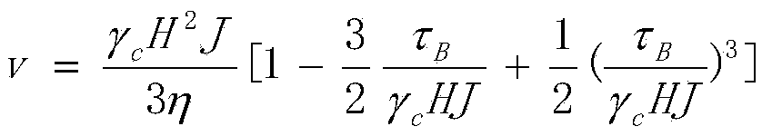 Calculating method for maximal lifting height of viscous debris flow and application of calculating method