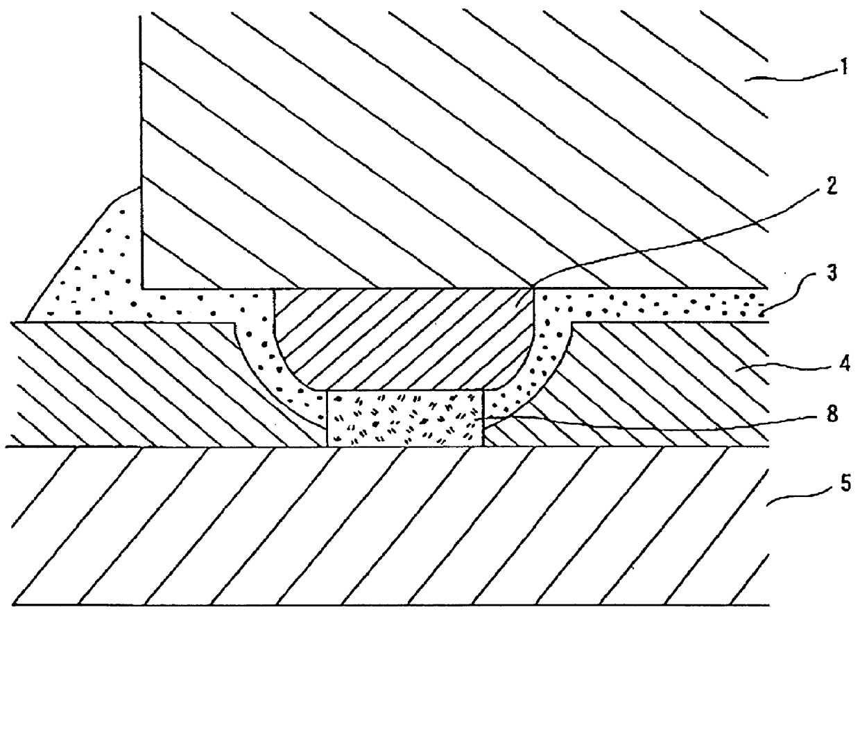 Flip chip mounting method and semiconductor apparatus manufactured by the method