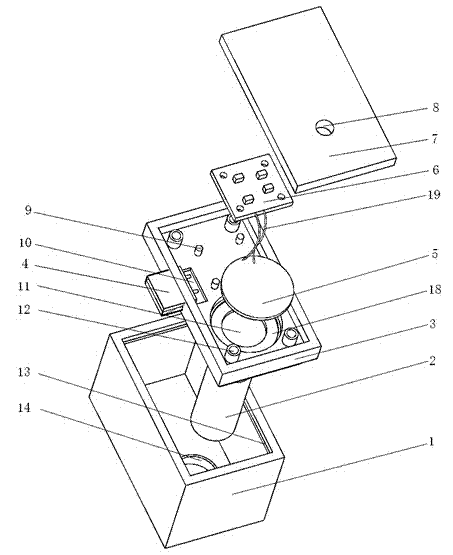 Portable virtual odor generation device