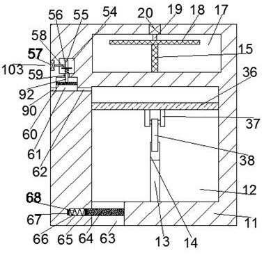 Water quality detection device with cleaning function