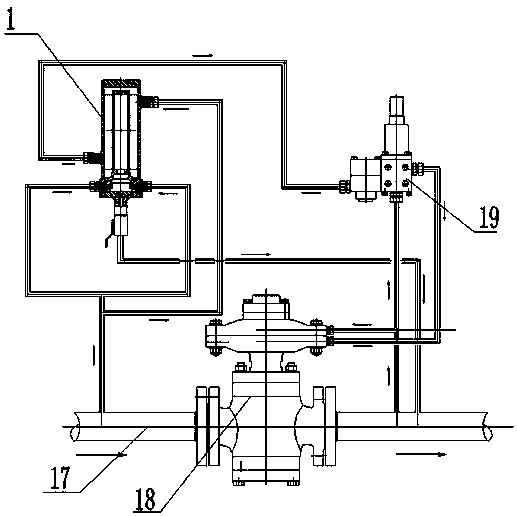 Vortex heating pressure adjuster