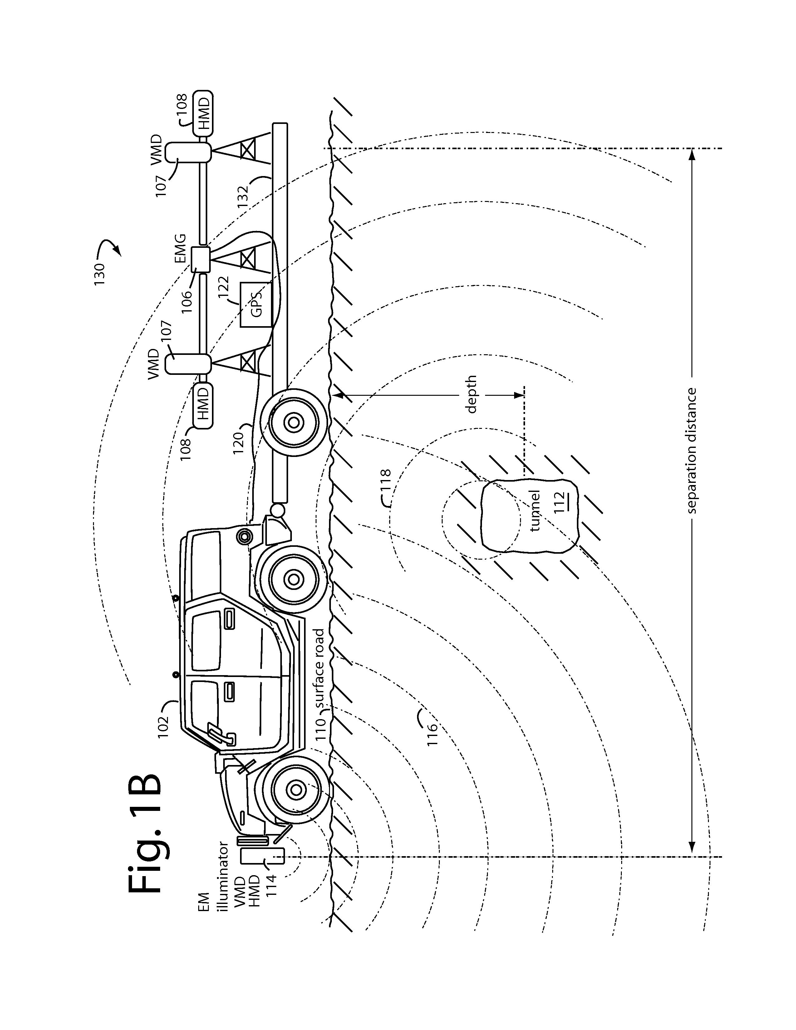 Underground anomalies detection vehicle and trailer